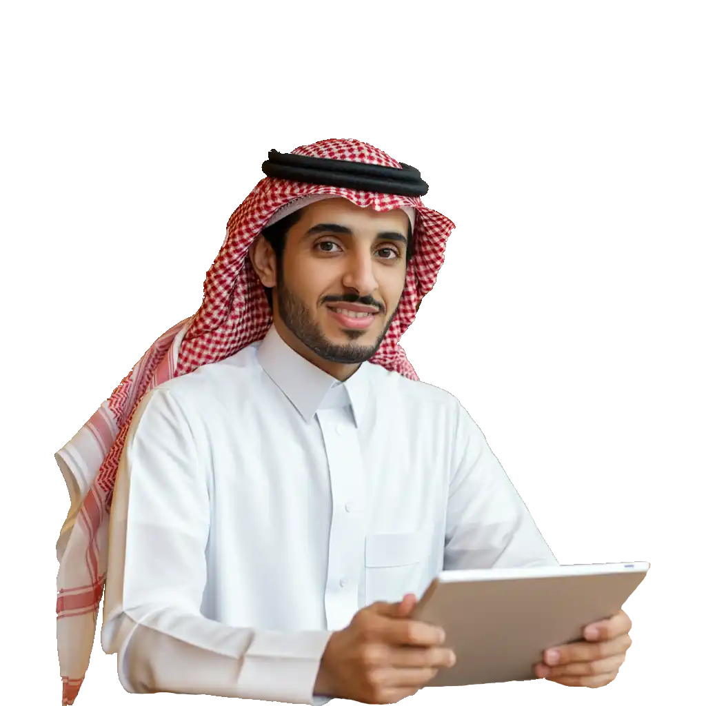 طالب يستعد لاختبار القدرات والتحصيلي